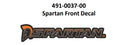 Front Chassis Decal 148-0801  | 491-0155-00